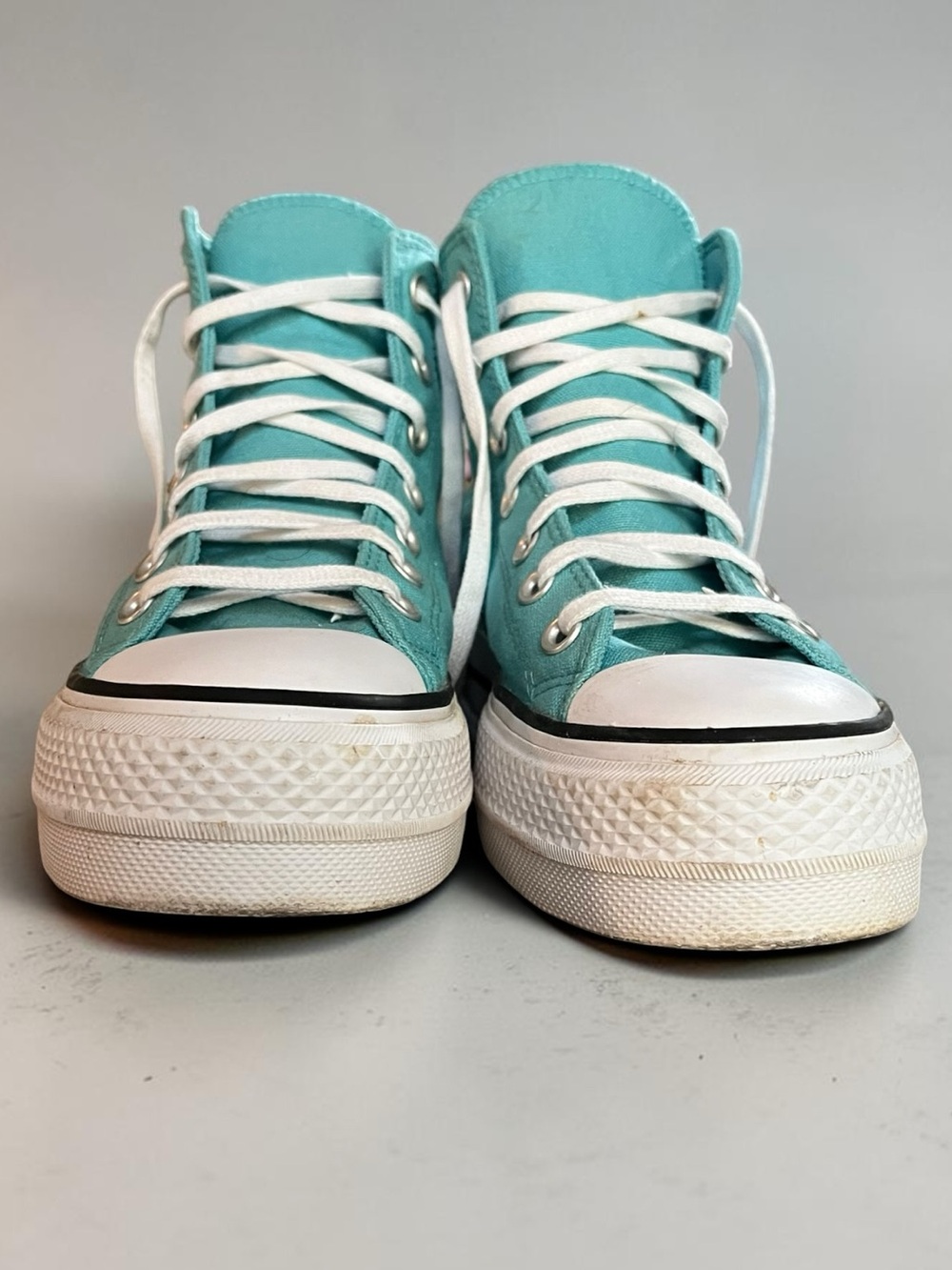 Converse Chuck Taylor All Star Lift Platform Stars Ocean Drip Size 8 - Picture 3 of 11